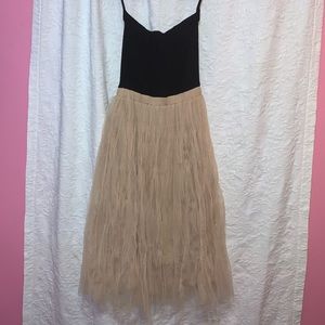 Alythea Strapless Tulle Dress